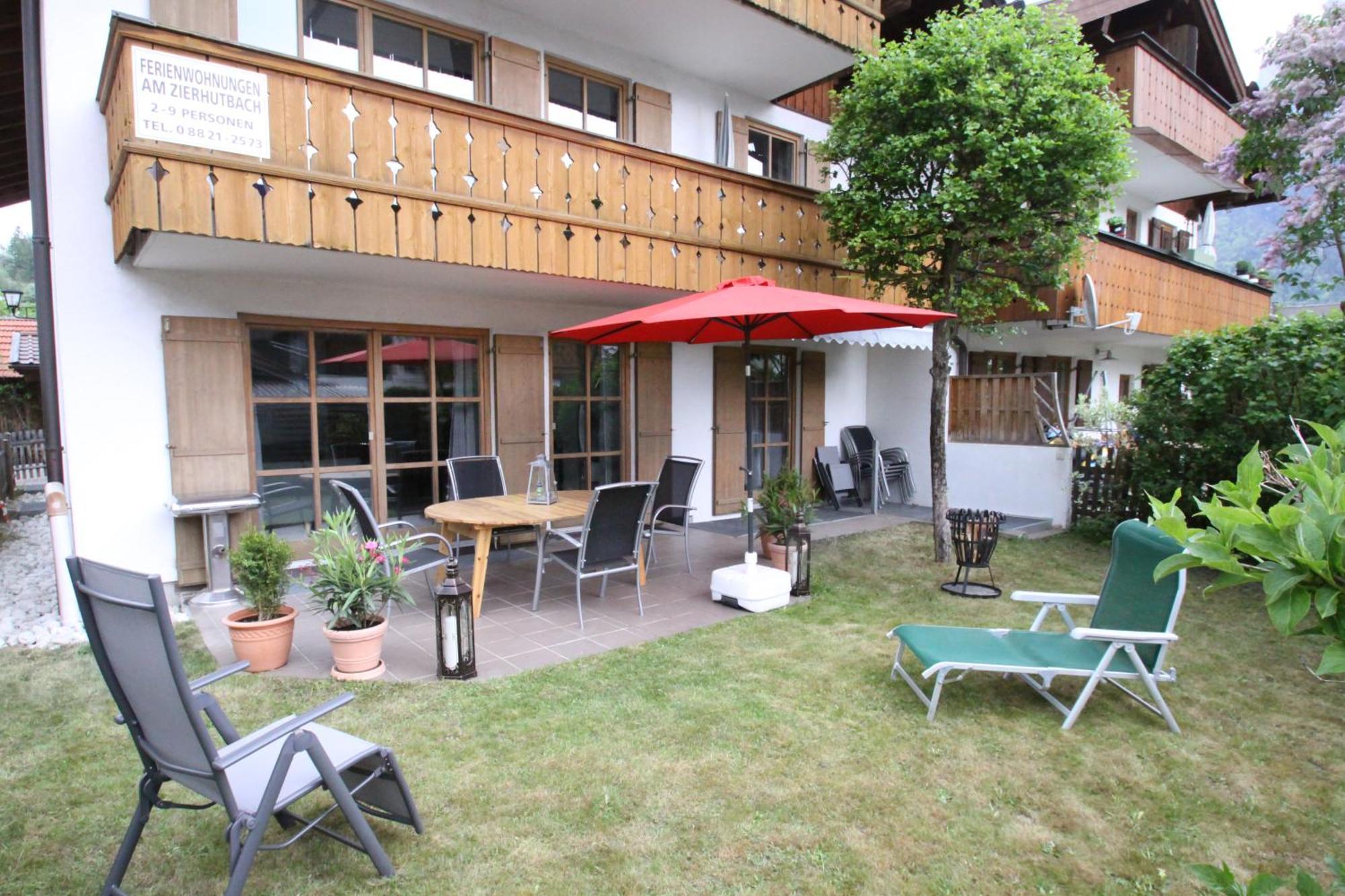 Ferienwohnung Am Zierhutbach Kranzberg Mittenwald Eksteriør billede
