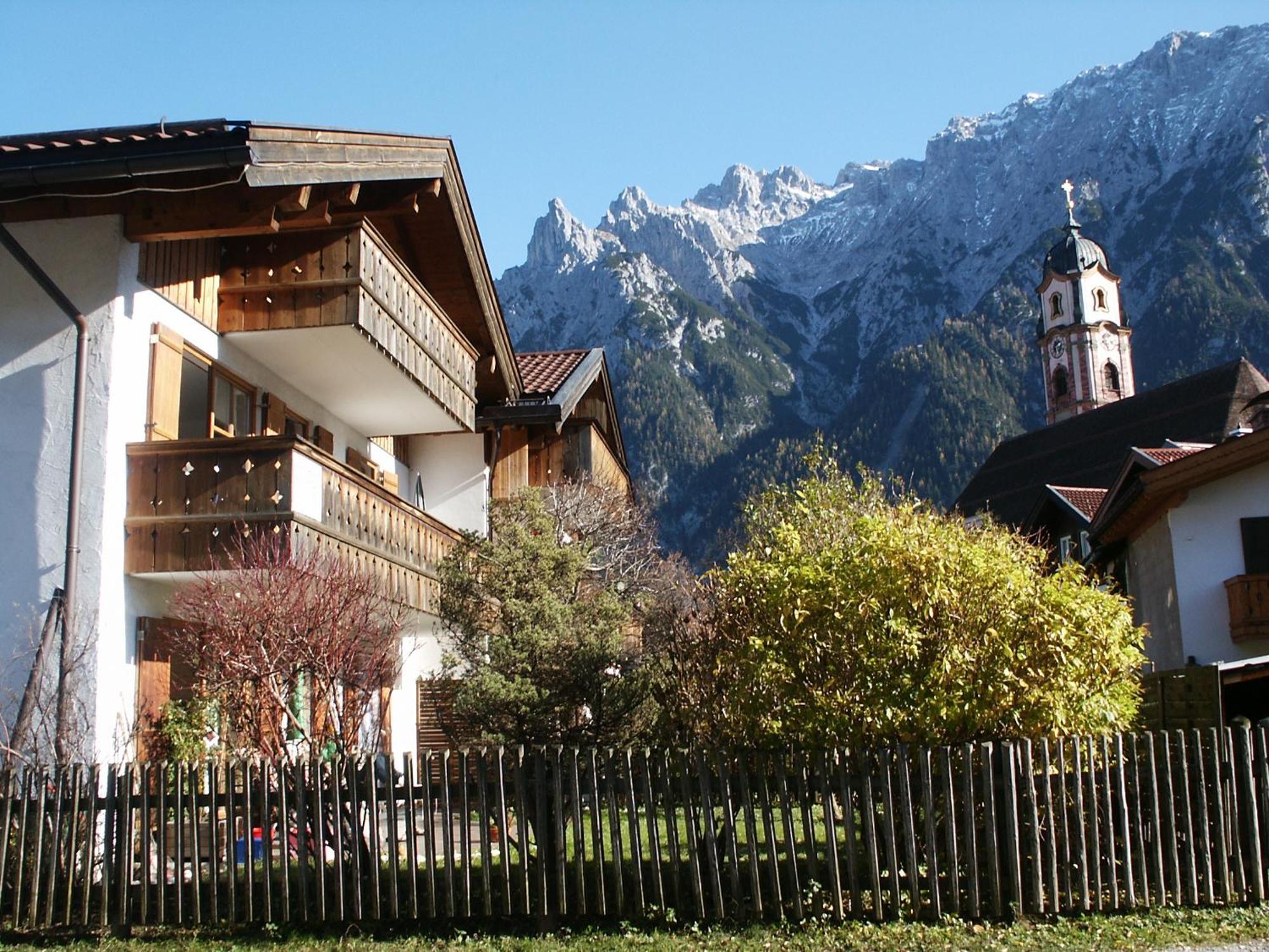 Ferienwohnung Am Zierhutbach Kranzberg Mittenwald Eksteriør billede